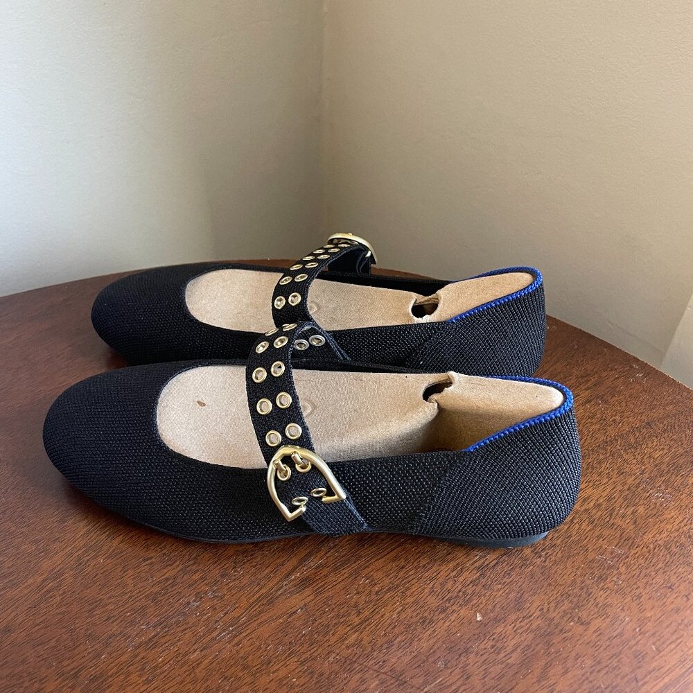 Rothy's The Ballet Mary Jane - Black Size 6.5